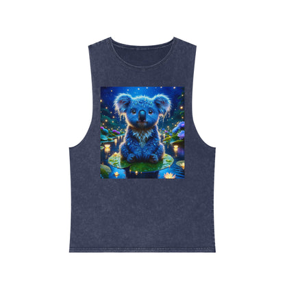 WET BABY BLUE KOALA TANK