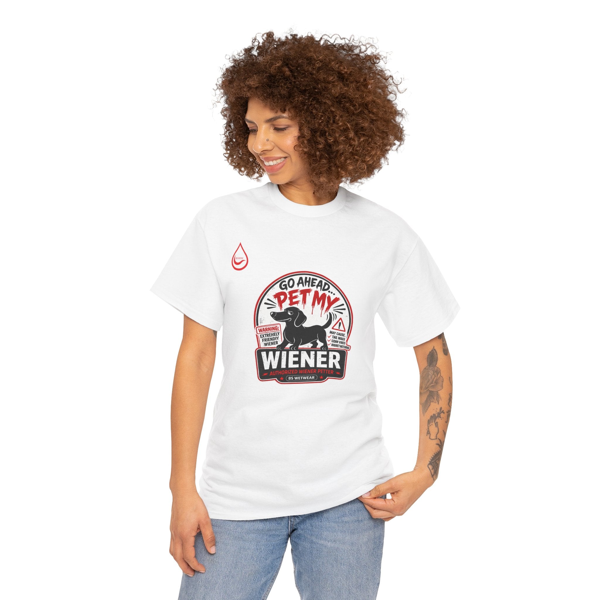 BS WETWEAR PET AT YOUR OWN RISK T-SHIRT