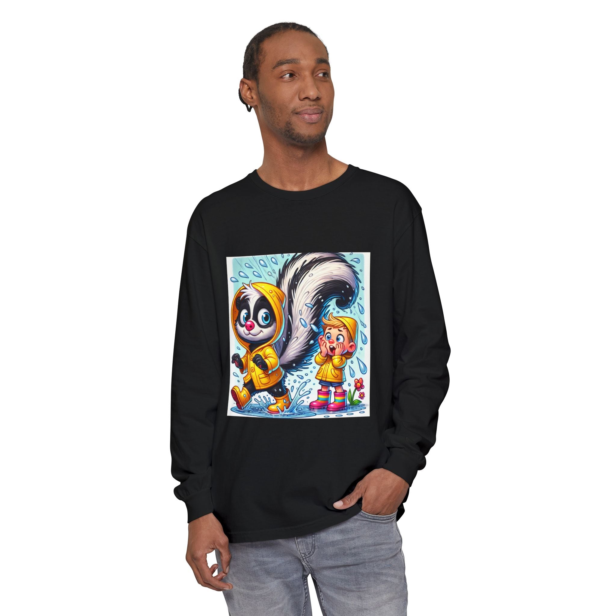 BS WETWEAR WET SKUNK LONG SLEEVE T -SHIRT