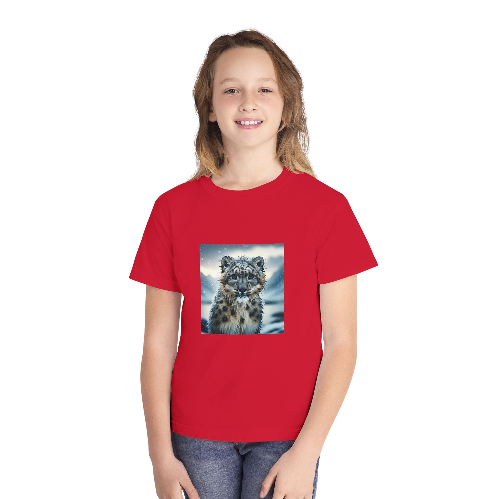 BS WETWEAR KIDS WET SNOW LEOPARD T-SHIRT