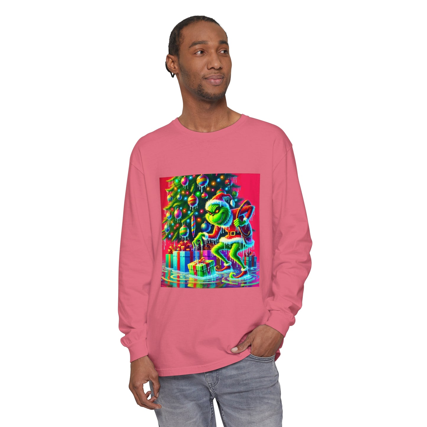 BS WETWEAR GRINCHMAS SOAKED IN STYLE LONGSLEEVE T-SHIRT