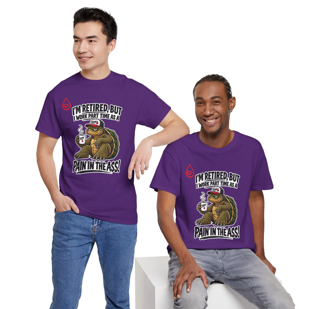 BS WETWEAR PROFESSIONAL RETIRED TROUBLEMAKER TURTLE T-SHIRT
