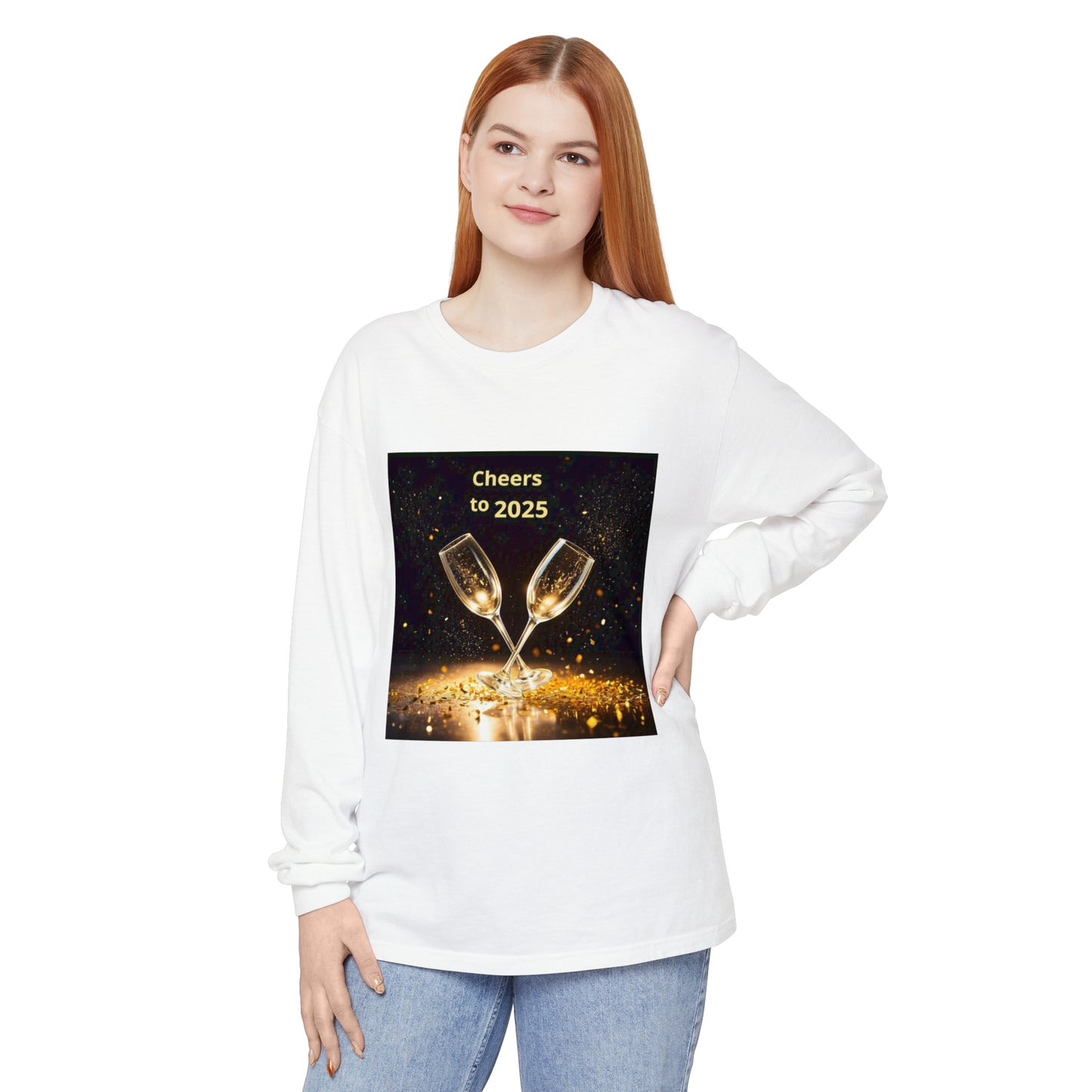 BS WETWEAR CHAMPAGNE CELEBRATION LONG  SLEEVE T-SHIRT