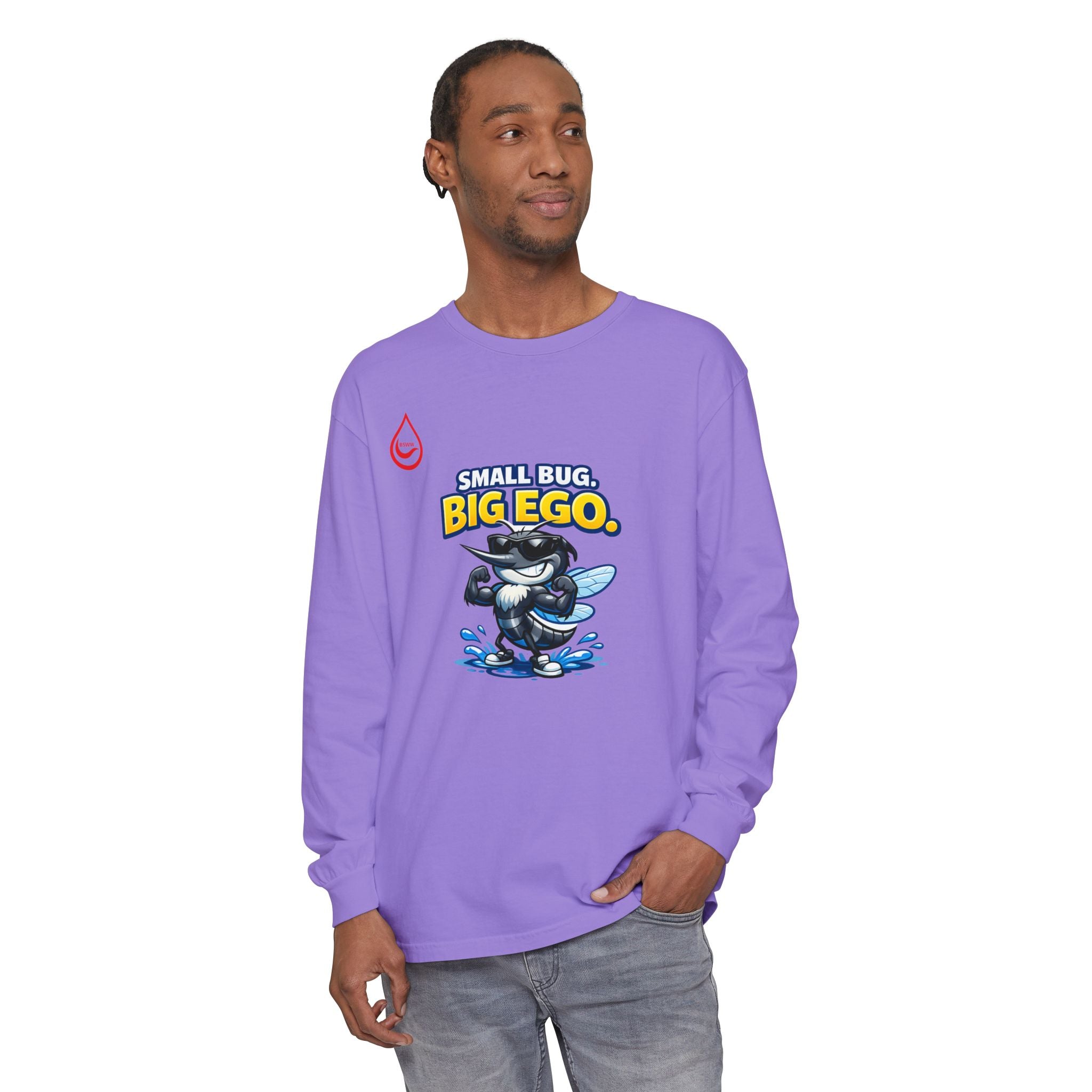 BS WETWEAR THE ANNOYING CHAMP LONG SLEEVE T-SHIRT
