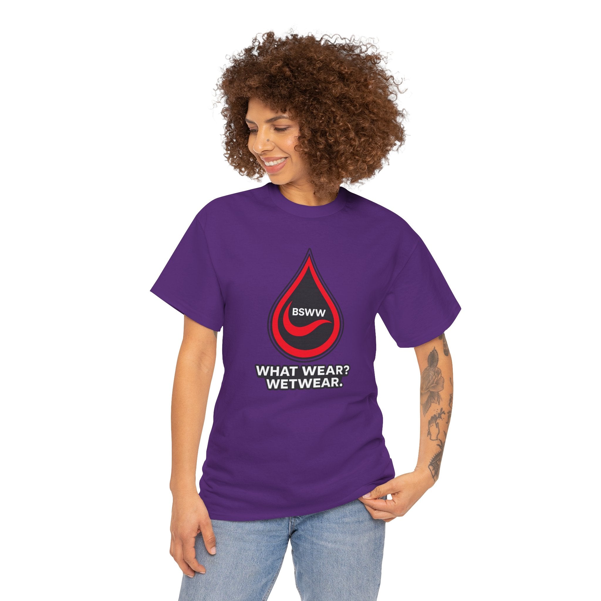 BS WETWEAR RED DROP T-SHIRT