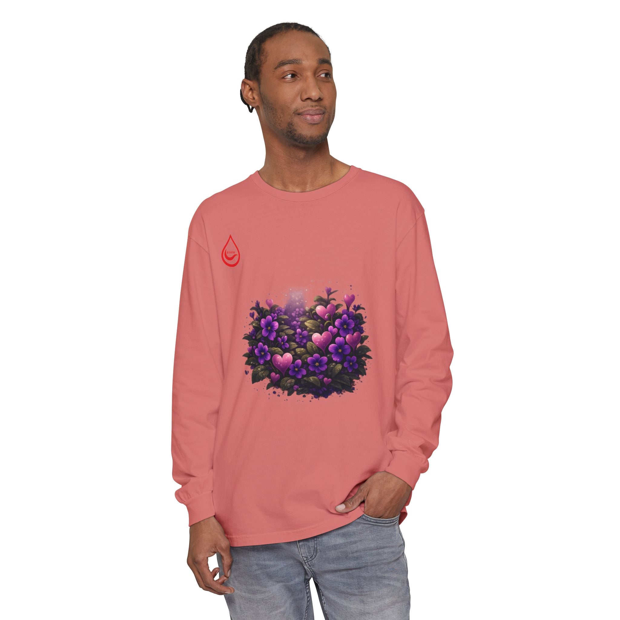 BS WETWEAR WHERE LOVE GROWS LONG SLEEVE T-SHIRT