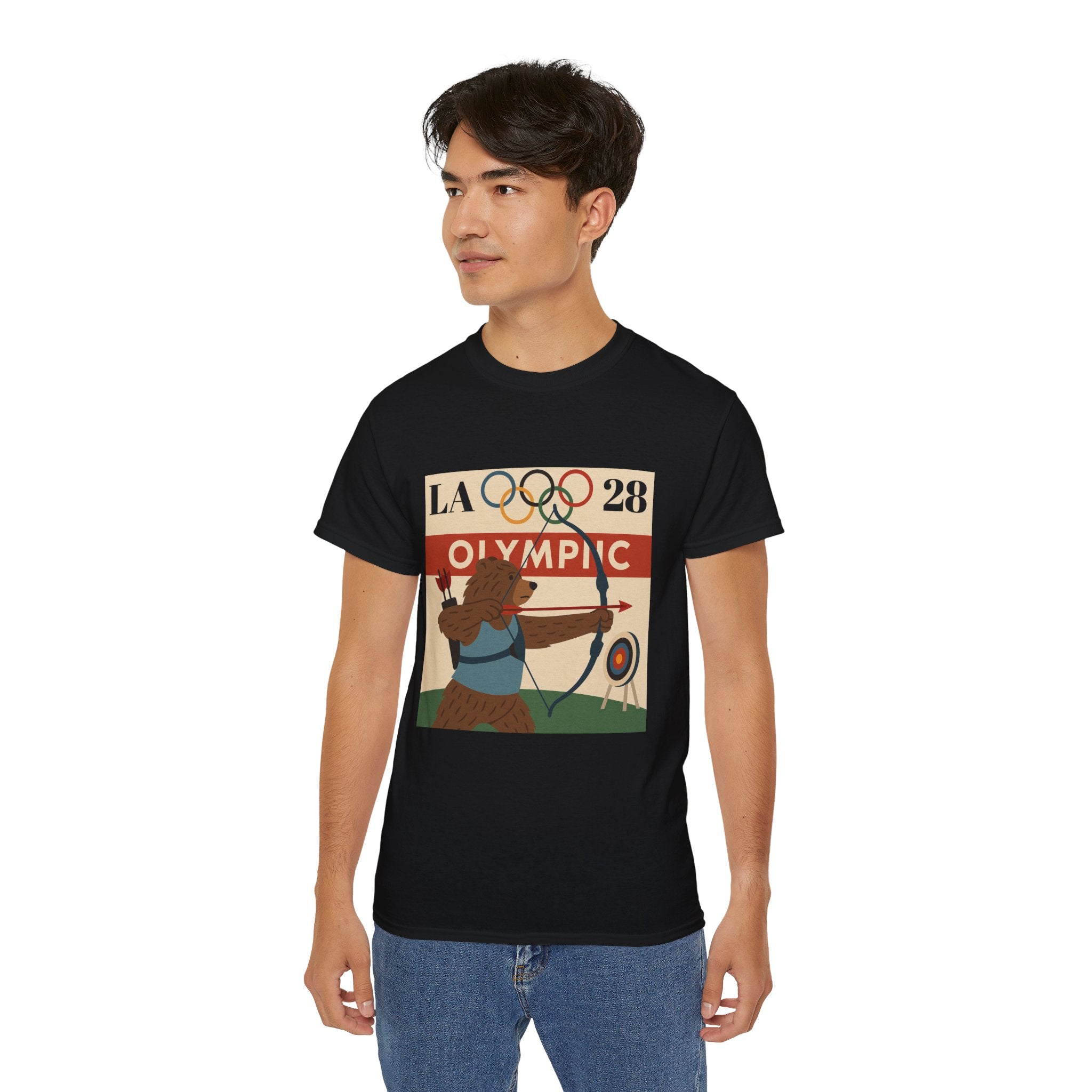 BS WETWEAR BEARCHERY: AIM, STYLE, AND PURE GRIZZLY GLORY T-SHIRT