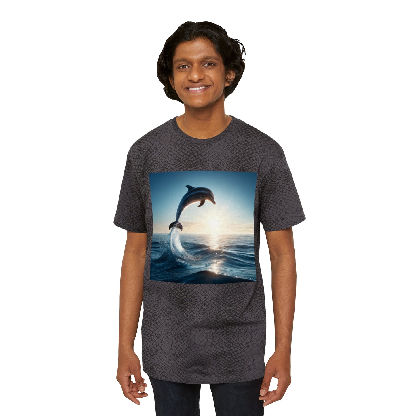 WET DOLPHIN TEE