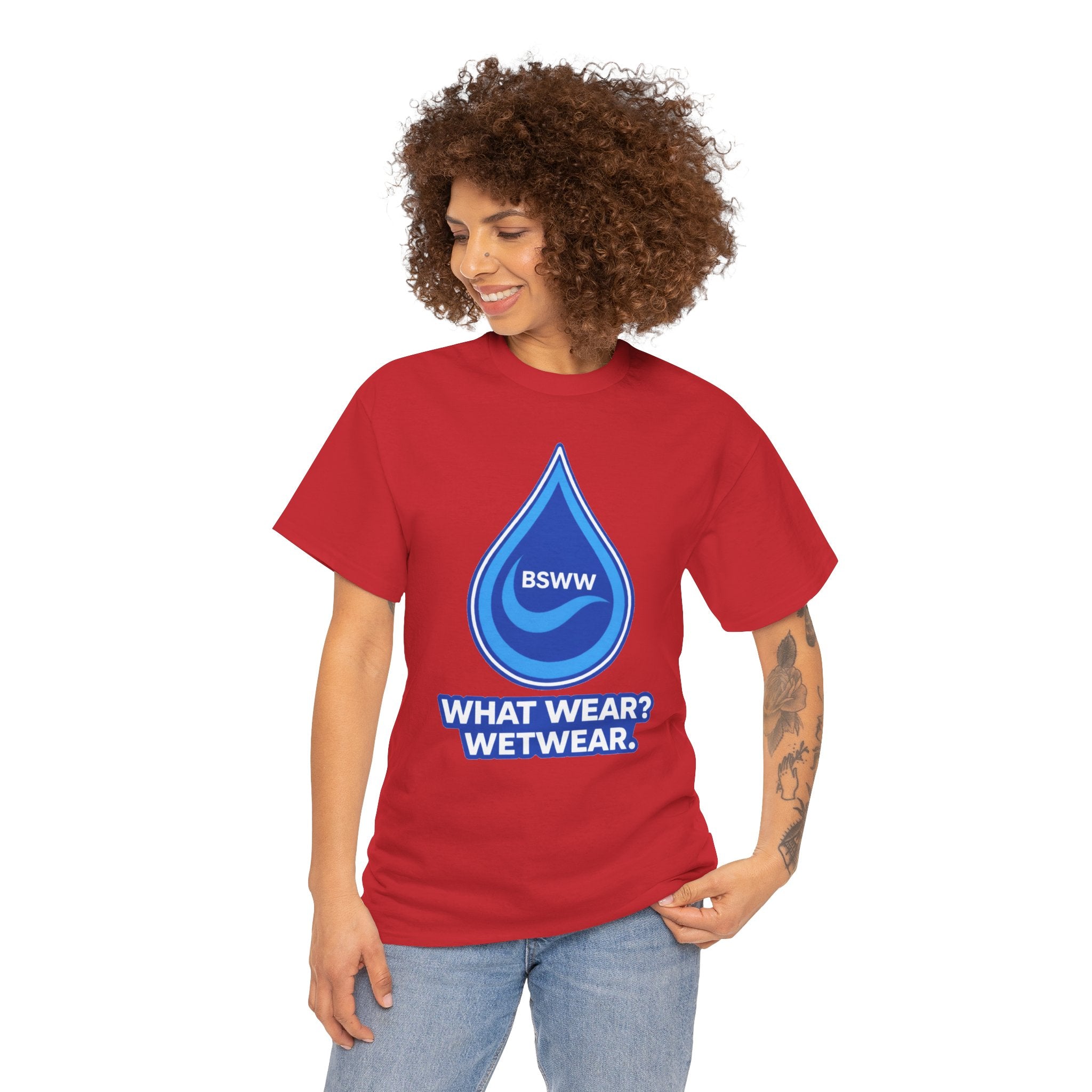 BS WETWEAR BLUE DROP T-SHIRT