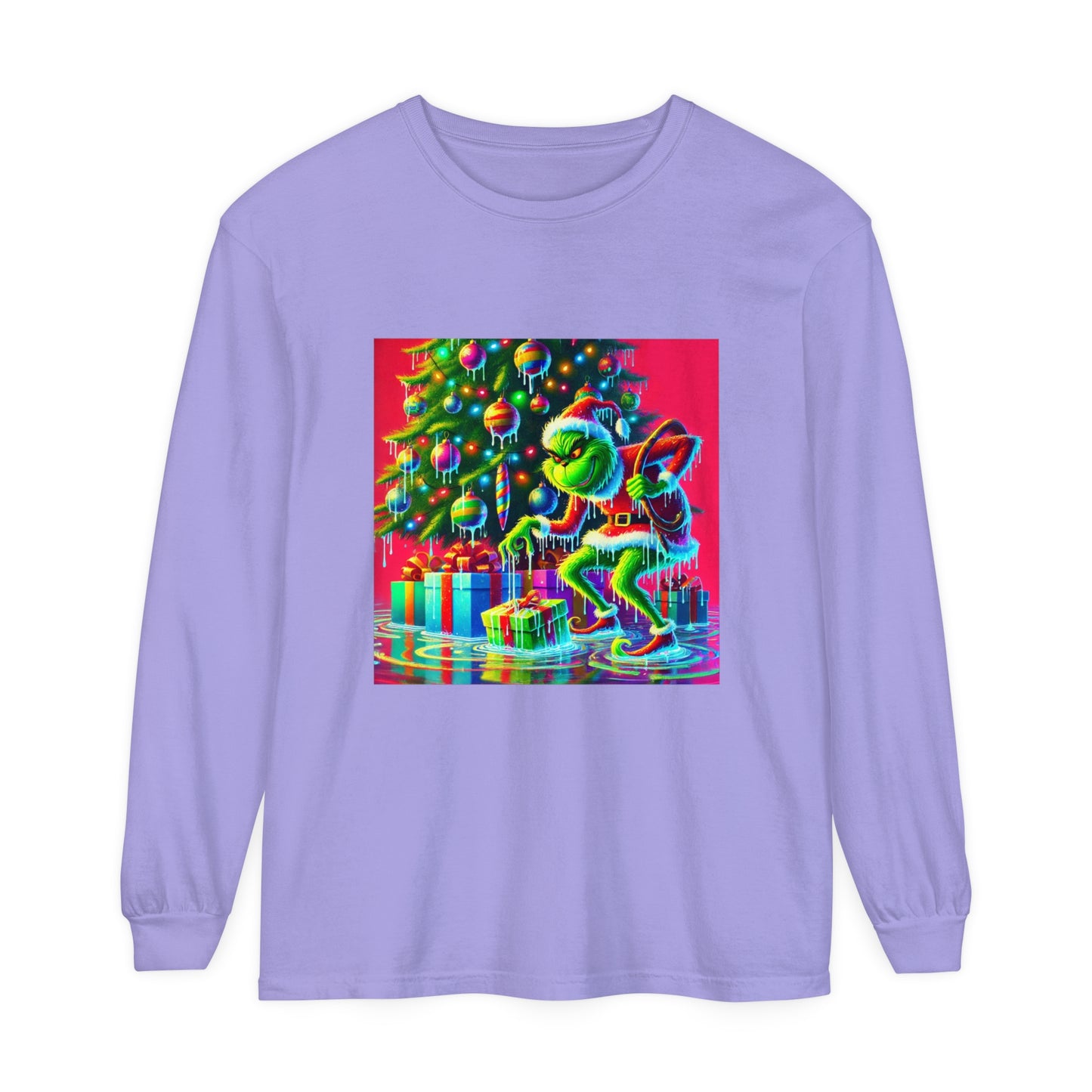 BS WETWEAR GRINCHMAS SOAKED IN STYLE LONGSLEEVE T-SHIRT