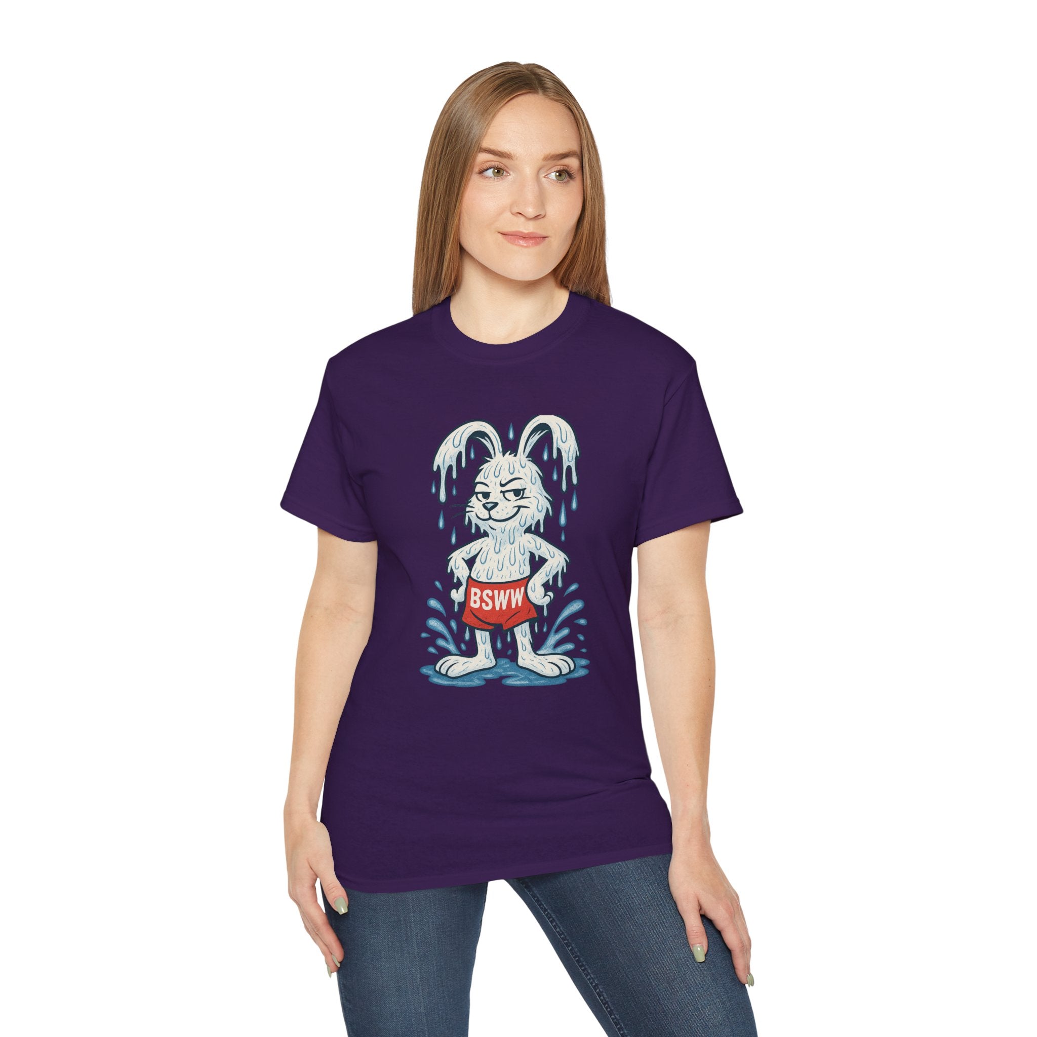 BS WETWEAR WET RABBIT – DRENCHED, DRIPPY, AND DOWNRIGHT LEGENDARY T-SHIRT