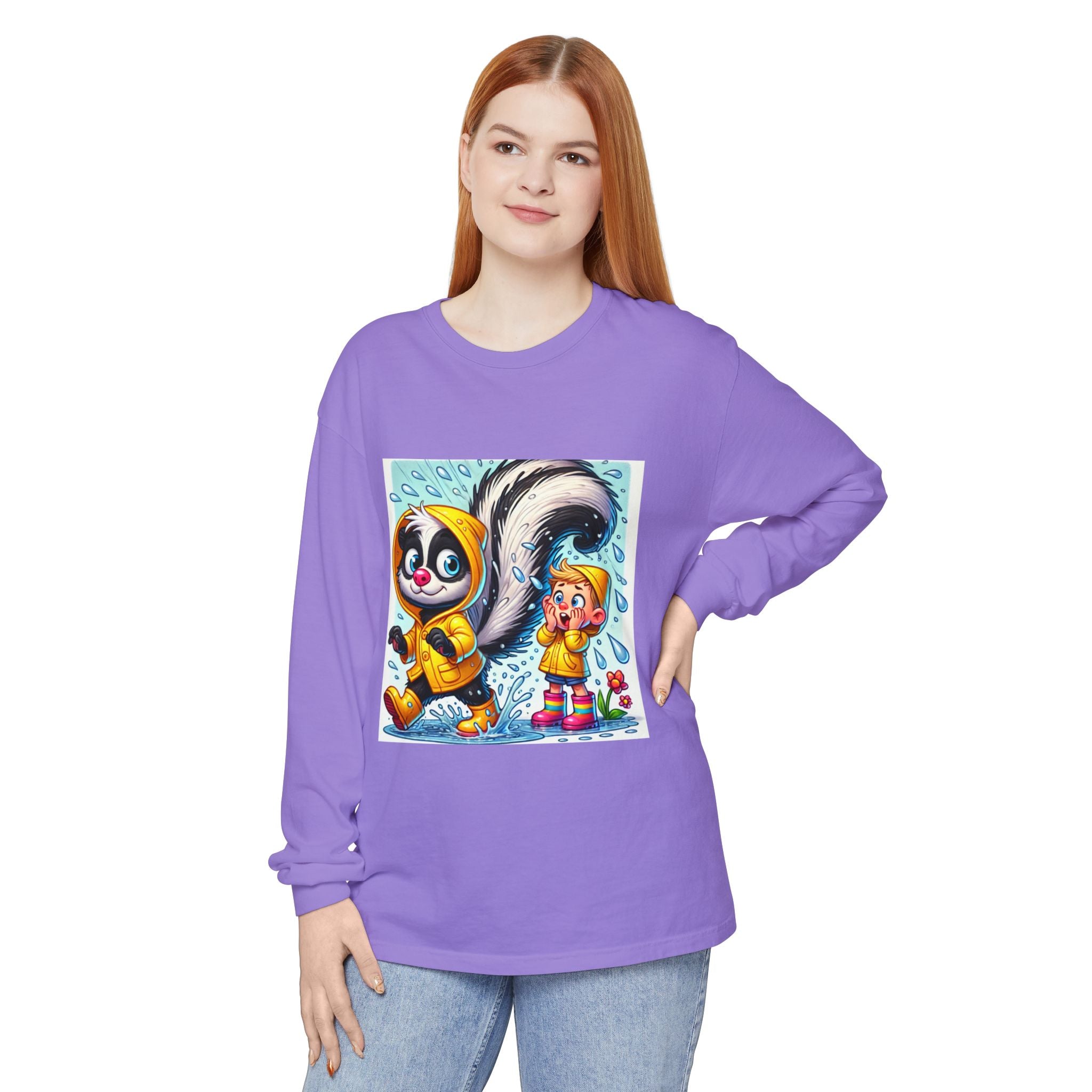 BS WETWEAR WET SKUNK LONG SLEEVE T -SHIRT