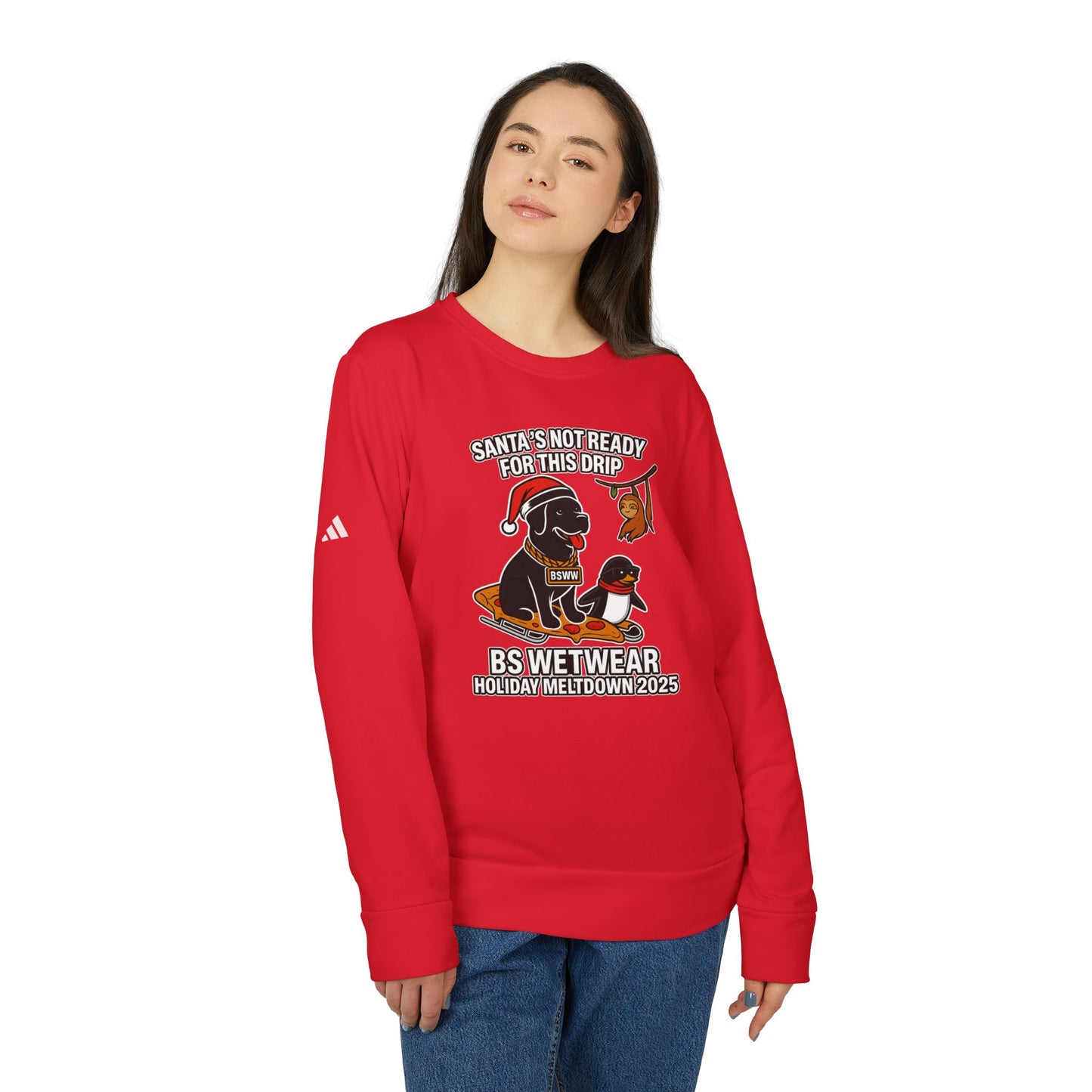 BS WETWEAR THE CHRISTMAS CHAOS CREW SWEATER