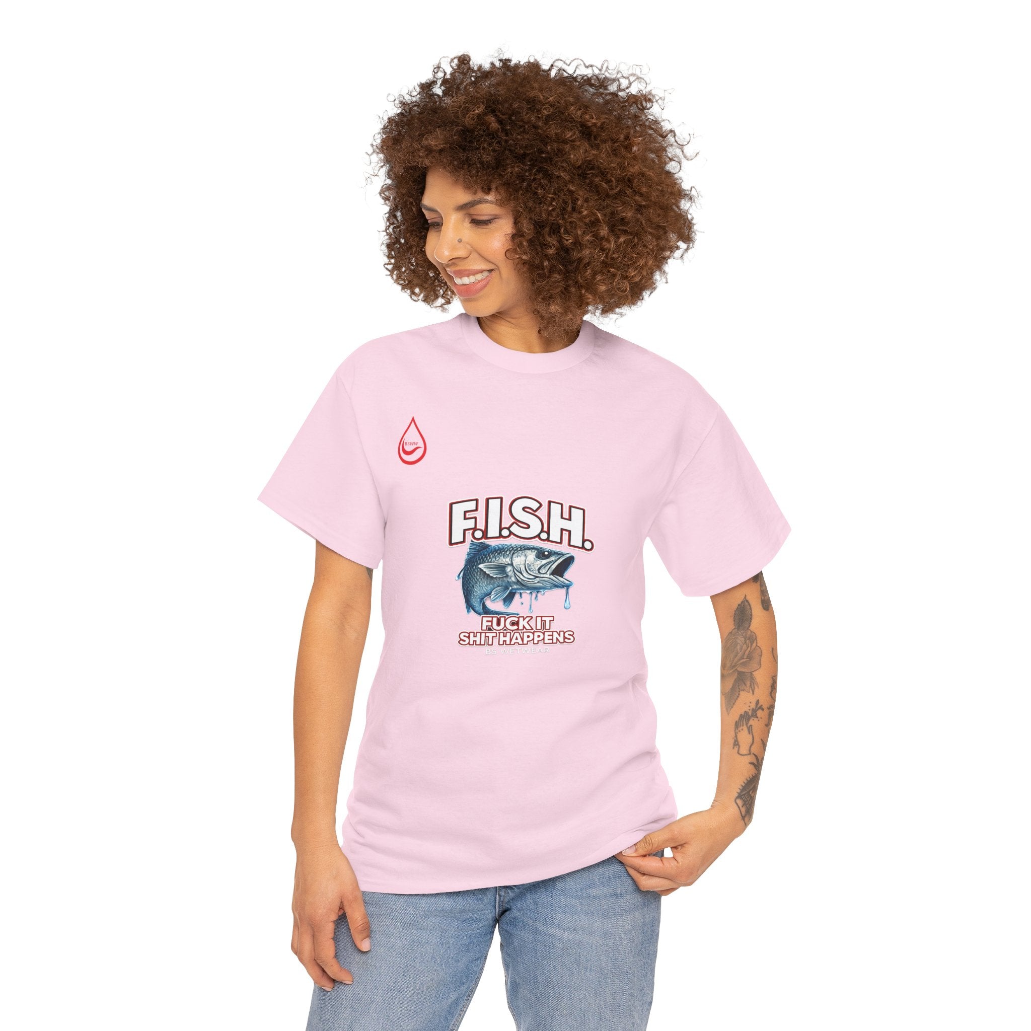 BS WETWEAR F.I.S.H. BLACKOUT T-SHIRT