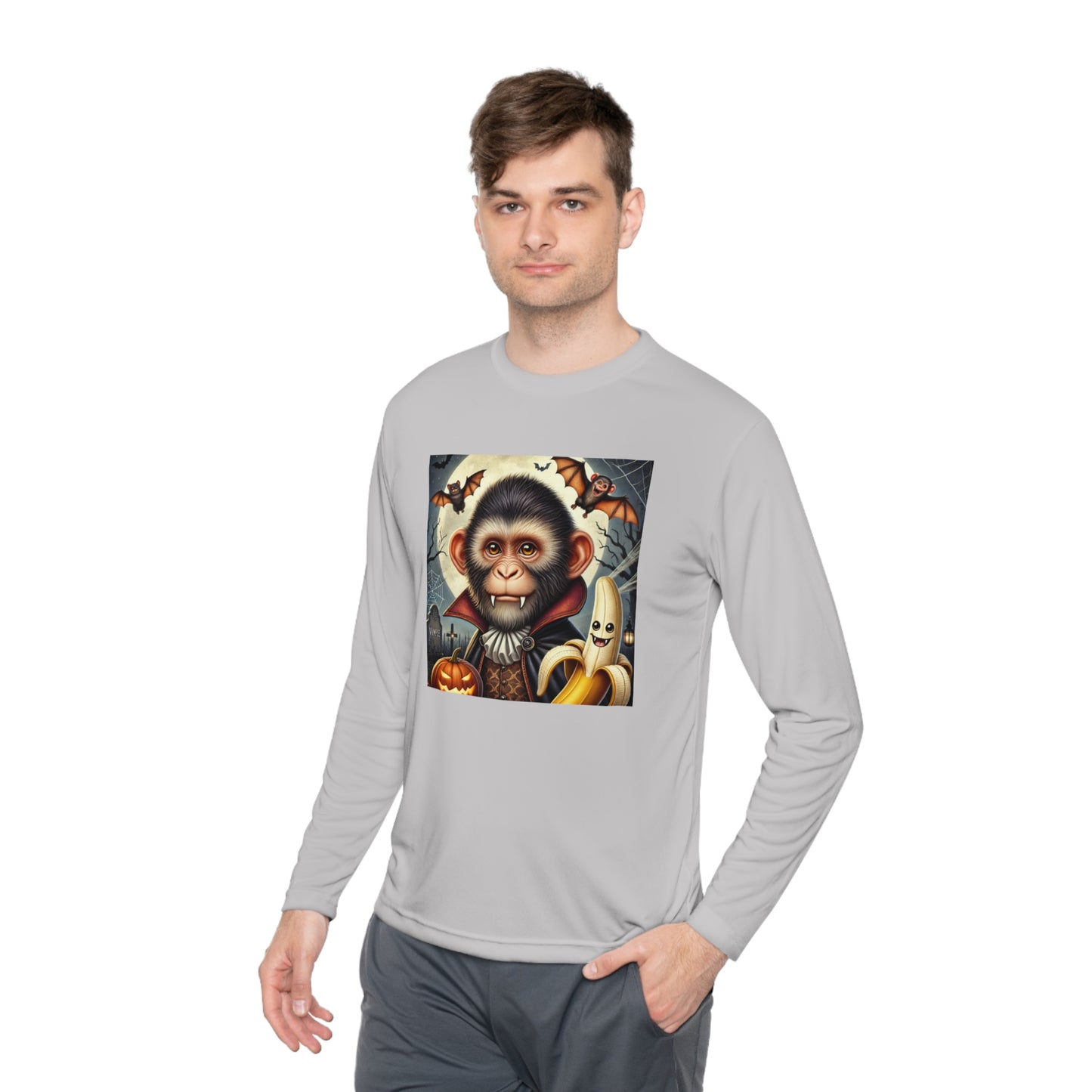 BS WETWEAR WET VAMPIRE MONKEY LONGSLEEVE T-SHIRT