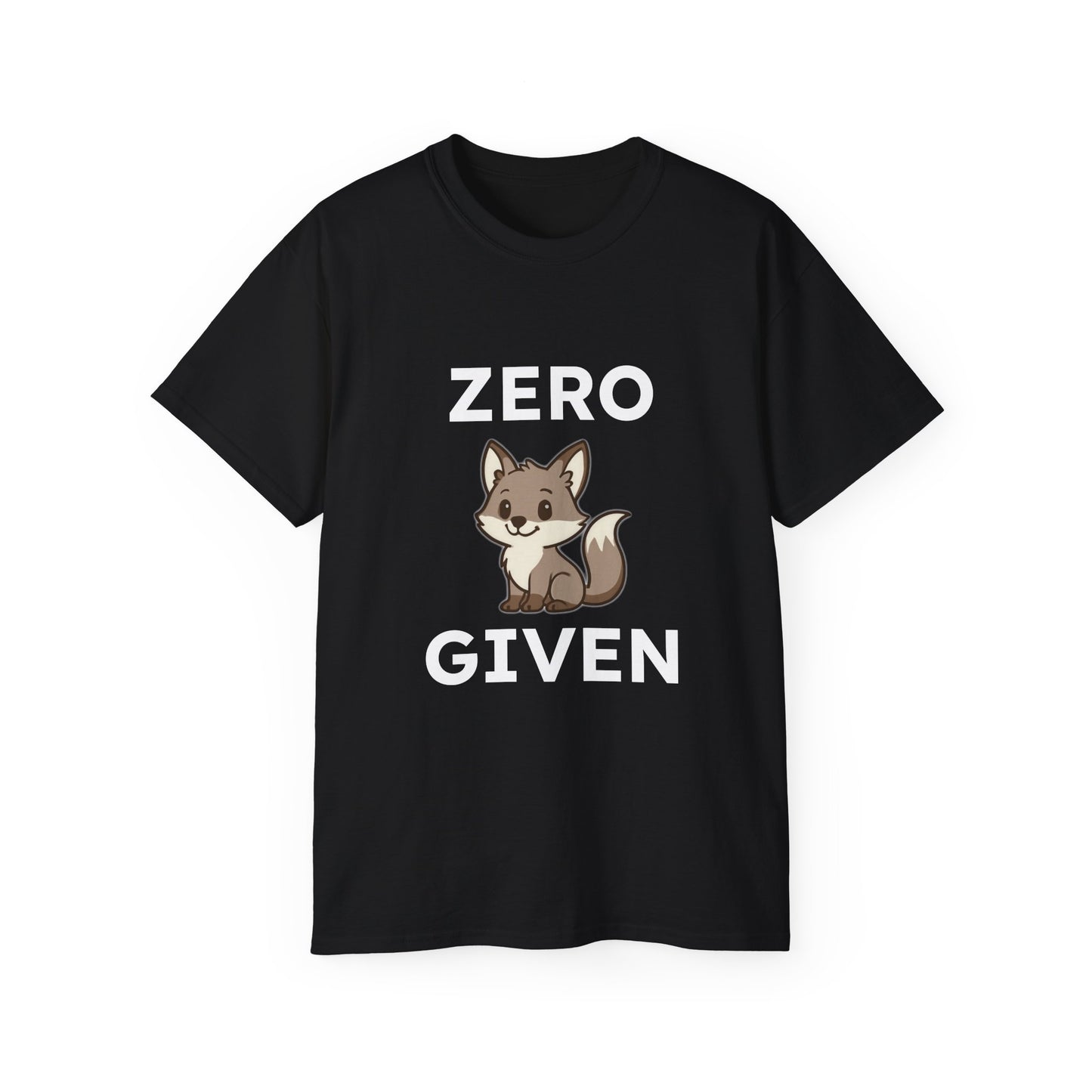 BS WETWEAR THE FOX WHO DOES NOT CARE T-SHIRT