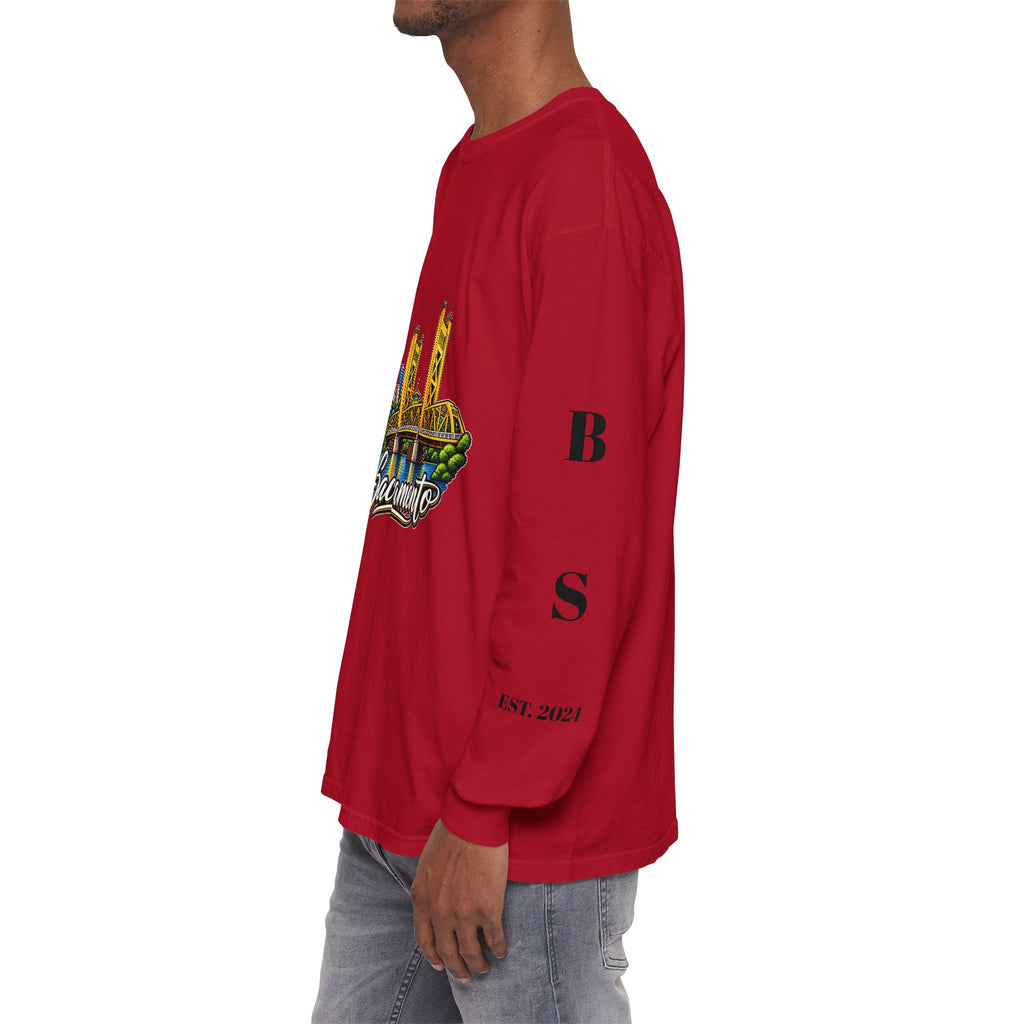 BS WETWEAR SACRAMENTO 916 CITY VIBES LONG SLEEVE T-SHIRT