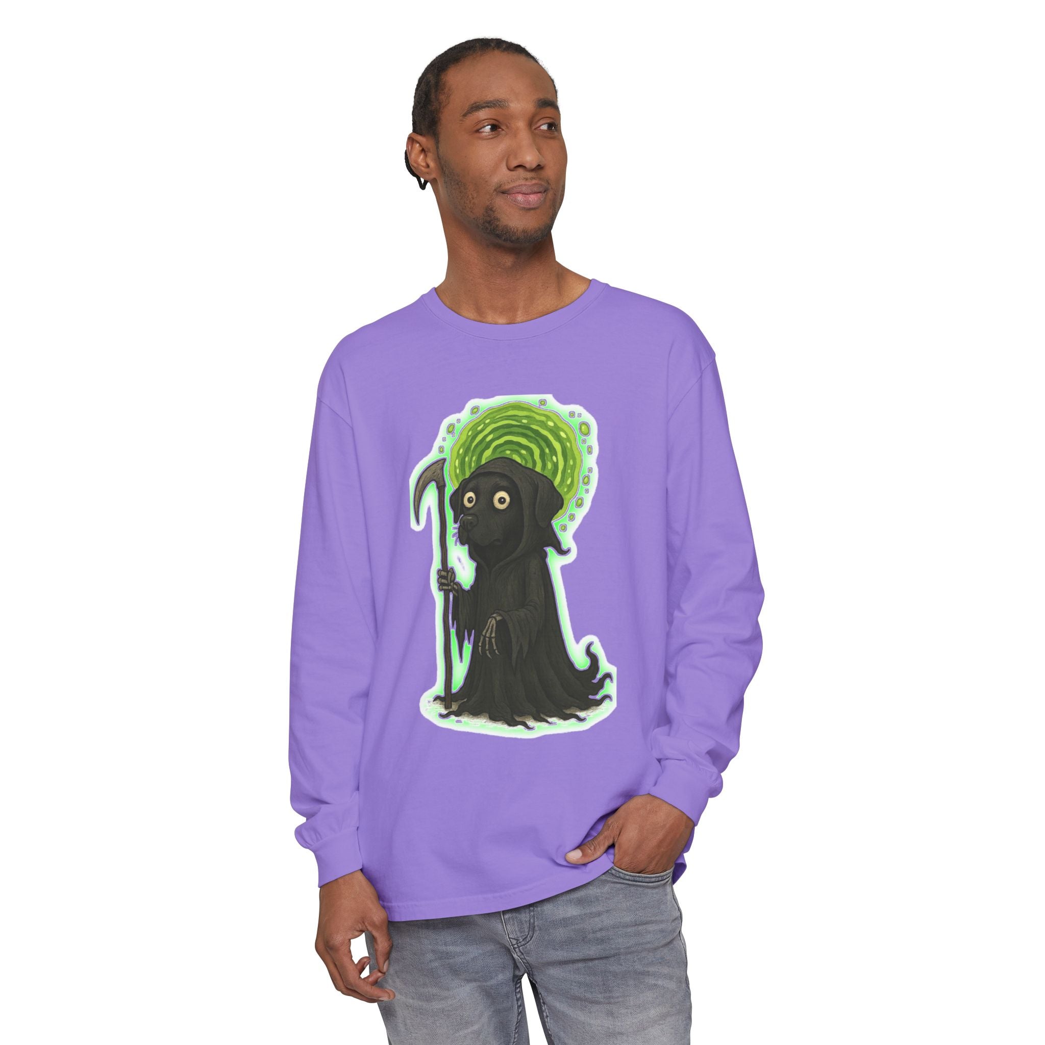 BS WETWEAR GALACTIC GHOUL VIBES LONG SLEEVE T-SHIRT