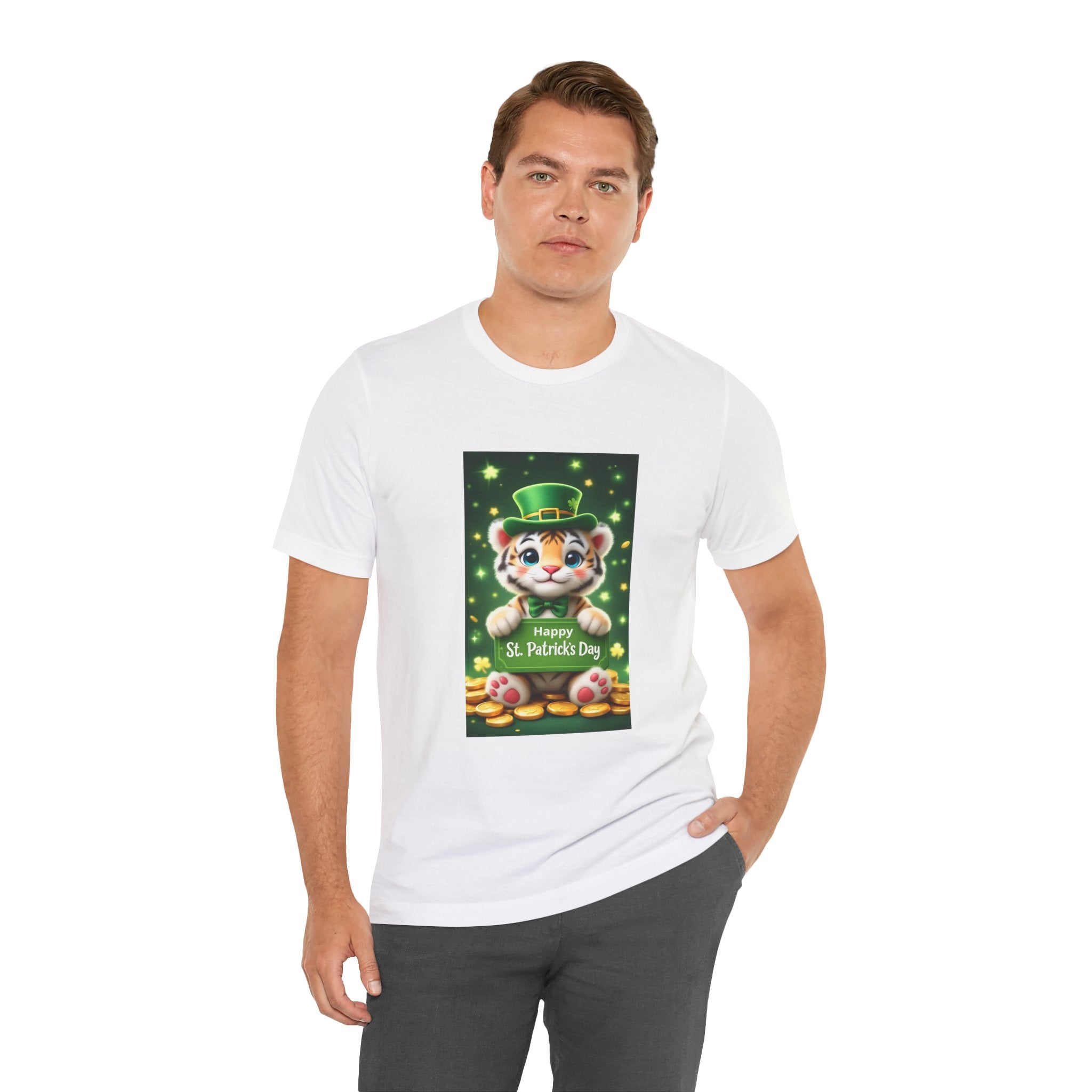 BS WETWEAR ST. PATRICK'S DAY PADDY PAWS T-SHIRT