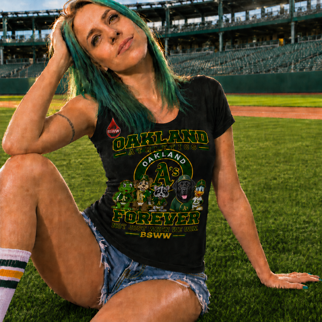 BS WETWEAR FOREVER GREEN AND GOLD T-SHIRT