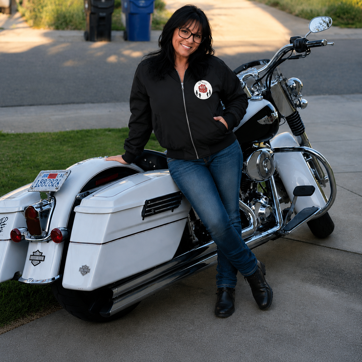 BS WETWEAR MOTOCYCLE MOMMA BOMBER JACKET