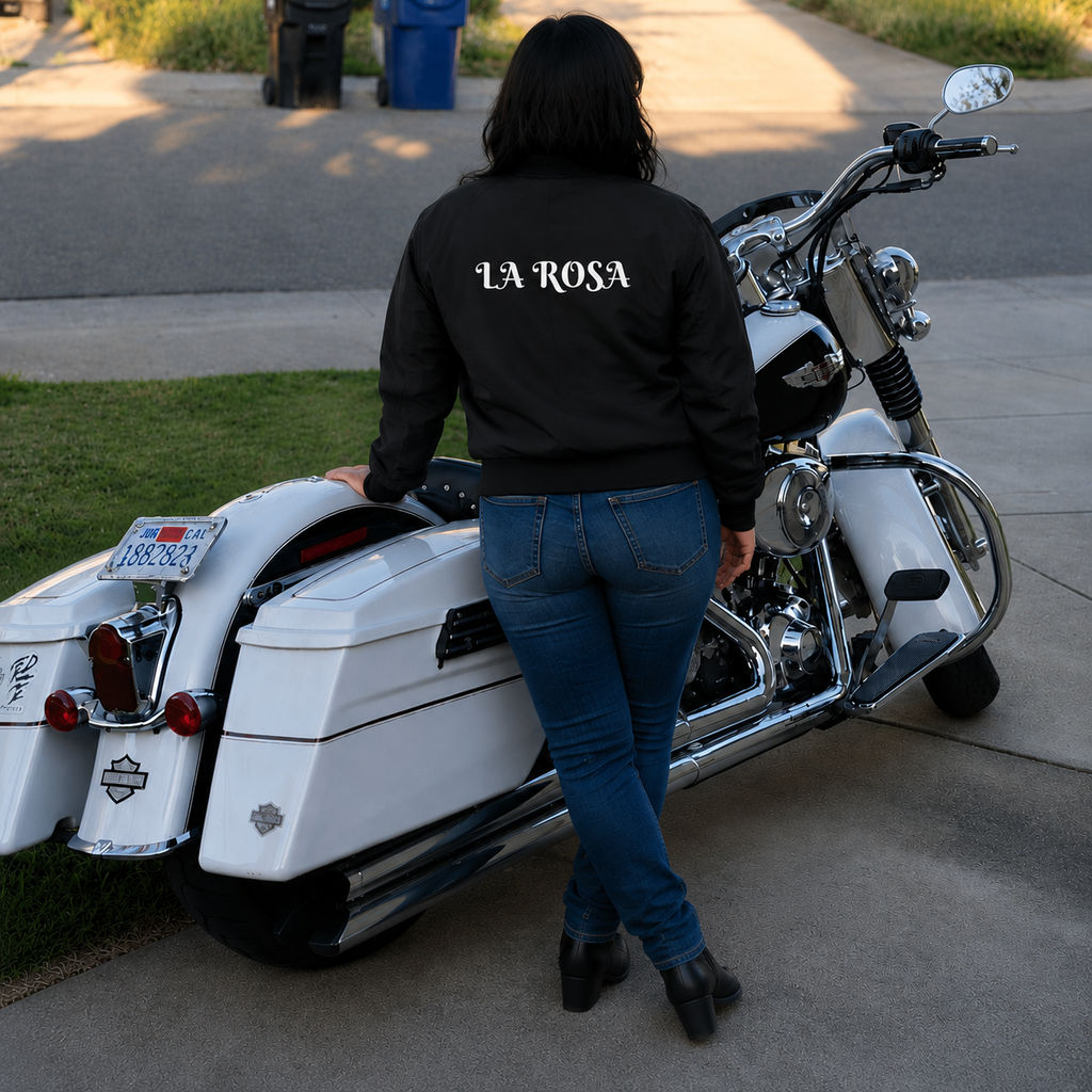 BS WETWEAR MOTOCYCLE MOMMA BOMBER JACKET